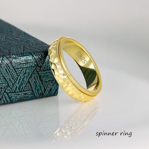 خاتم الدوار المدمر Lyttmab ، حلقة تململ للرجال ، حلقة القلق للنساء ، حلقة مطرقة in Kuwait