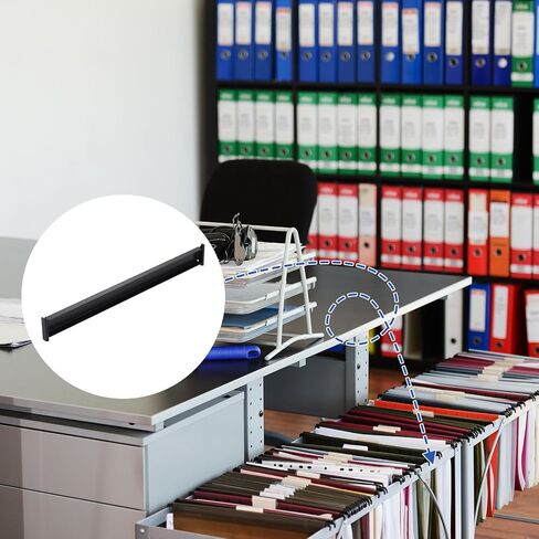 2 Pack Front-to-Back File Bars for Inside a File Cabinet Drawer Lateral Front to Back File Bar Rails Hanging File Rails Filing Cabinet Parts File Drawer Rails in Saudi Arabia