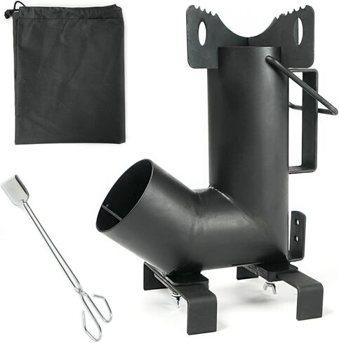 موقد روكيت للتخييم من HAWOK لأدوات الطبخ الخارجية مع مقلاة in Kuwait