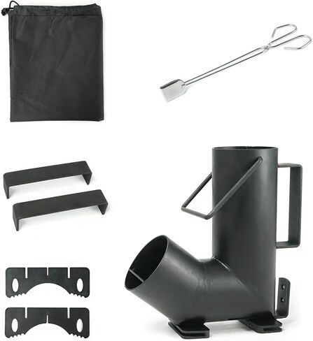 موقد روكيت للتخييم من HAWOK لأدوات الطبخ الخارجية مع مقلاة in Kuwait