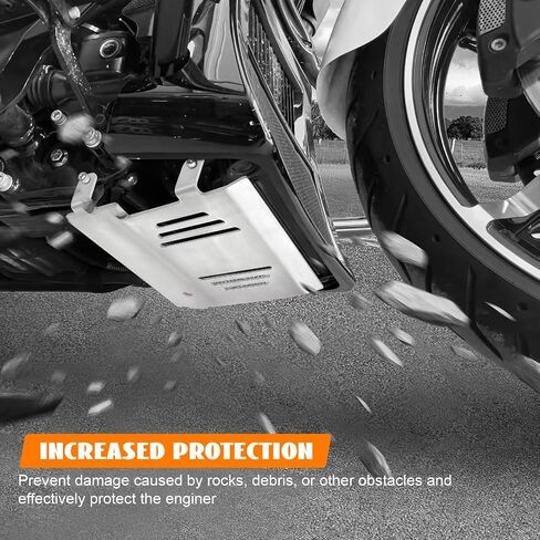 Touring Skid Plate Lower Engine Chassis Protection Guard Black Fit for Harley CVO Street Glide FLHXSE FLHX Road Glide FLTRX FLTRXSE FLTRXSTSE 2023 2024-Later in Kuwait