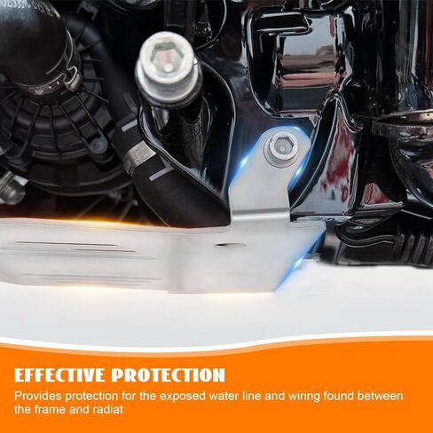 Touring Skid Plate Lower Engine Chassis Protection Guard Black Fit for Harley CVO Street Glide FLHXSE FLHX Road Glide FLTRX FLTRXSE FLTRXSTSE 2023 2024-Later in Kuwait