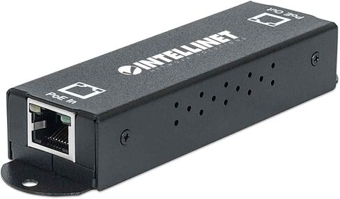موسع Intellinet Industrial Gigabit PoE++، منفذ إخراج واحد بقدرة 80 وات، يمتد PoE حتى 328 قدمًا أخرى، قابل للتركيب على السكك الحديدية DIN، تصنيف IP30، معدن - ضمان Mfg لمدة 3 سنوات - 508957 in Kuwait