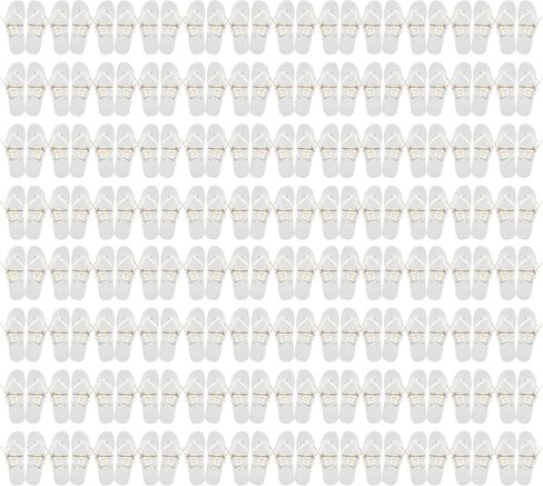 Winterlace Bulk Flip Flops for Wedding Guests | 96 Pairs Unisex Reception Slippers Destination Beach Pool Spa Sandals Wholesale in Saudi Arabia