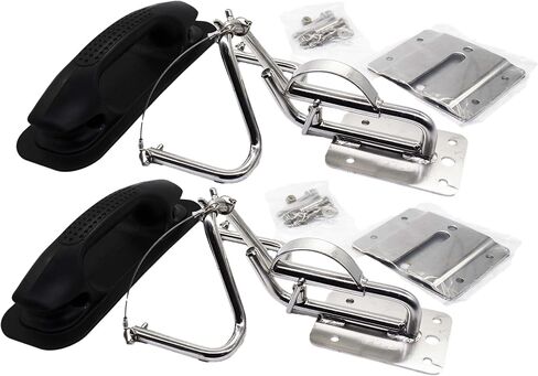 MARINE CITY 316 Stainless Steel Snap Insta-Lock Quick Davits for Inflatable Dinghy Instant Lock System Kit (2 Pcs) in Saudi Arabia