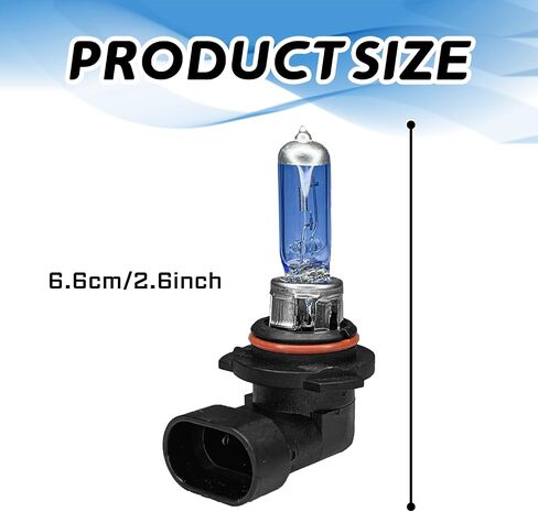 H7 Headlight Bulb H7 Halogen Head Light Bulbs, Ultra White Bright Halogen Headlight Bulb 12V 100W High Beam Low Beam Fog Light Bulbs, Universal Light Lamp for Most Cars, Trucks, SUVs (H7) in Saudi Arabia