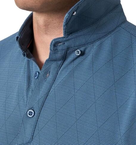 Men's Stretch Moisture Wicking Short Sleeve Polo Shirt in Saudi Arabia