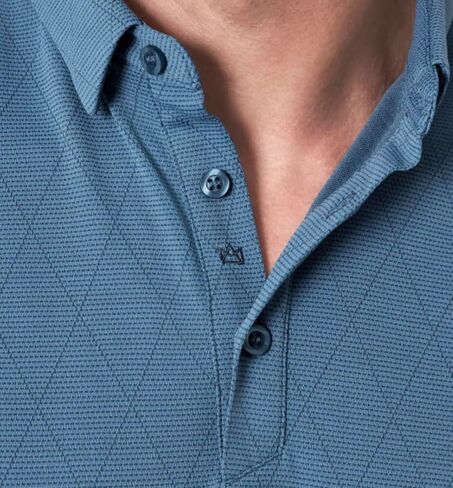 Men's Stretch Moisture Wicking Short Sleeve Polo Shirt in Saudi Arabia