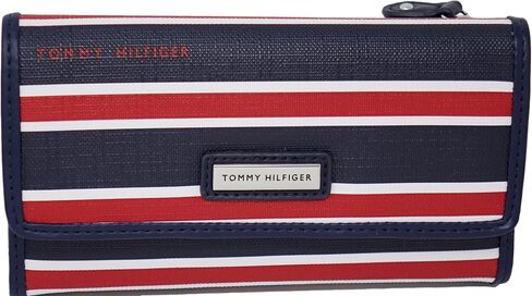 Tommy Hilfiger Women's Zipped Wallet with Multiple Compartments, Multicolore, Taille unique, American in Saudi Arabia
