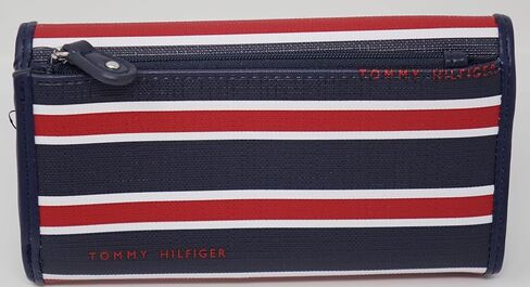 Tommy Hilfiger Women's Zipped Wallet with Multiple Compartments, Multicolore, Taille unique, American in Saudi Arabia