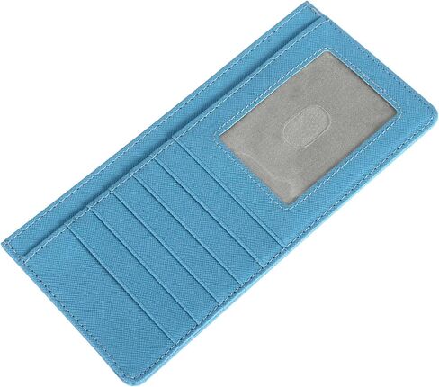 XEYOU Women Slim Rfid Blocking Credit Card Case Holder Wallet Zip ID Case Wallet Small Compact Leather Wallet Coin Purse in Kuwait