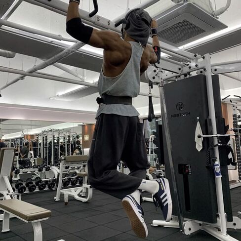 Mens Gym Bodybuilding Athletic Workout Muscle Stringer Y-Back Tank Tops Vest Sleeveless T-Shirt in Saudi Arabia