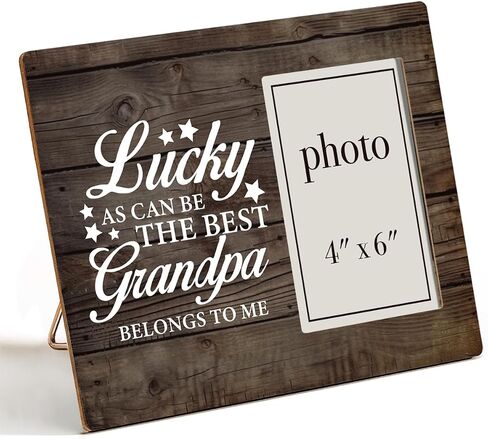 Nurawo Cousins by Blood Sisters by Heart Friends by Choice Wood Picture Frame Rustic Cousin Wooden Photo Frame for Tabletop or Wall Display (for 4x6 Photo) in Kuwait