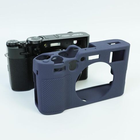 حافظة سيليكون PCTC لكاميرا Fuji X100 VI، ملحقات متوافقة مع Fuji X100 VI، حافظة مضادة للخدش لكاميرا Fujifilm X100VI (أسود) in Kuwait