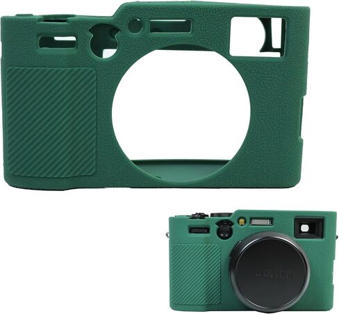 PCTC Silicone Case for Fuji X100 VI Camera,Accessories Compatible for Fuji X100 VI, Anti-Scratch Case for Fujifilm X100VI Camera(Black) in Saudi Arabia