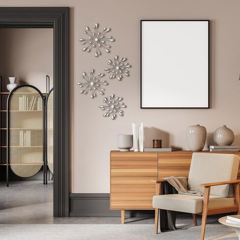 Hicarer 4 PCS Starburst Wall Decor in Kuwait