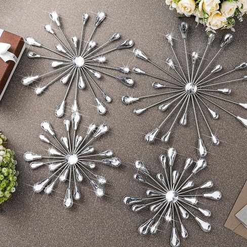 Hicarer 4 PCS Starburst Wall Decor in Kuwait