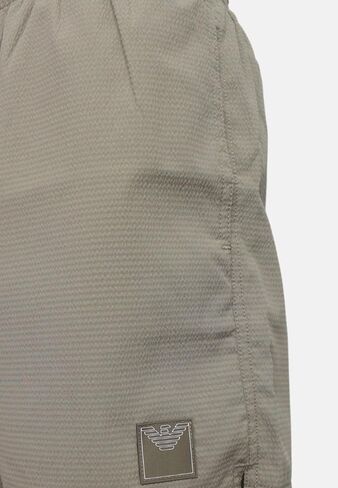 Emporio Armani Men's Seersucker 4" Swim Trunk in Saudi Arabia