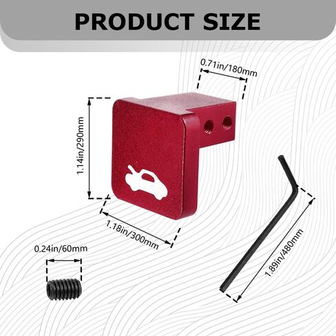 Hood Latch Release Handle Cable Aluminum Alloy Repair Kit, Hood Release Handle, Heavy Duty Hood Cover Lock Switch Compatible with Honda Civic 1996-2011, CR-V 1997-2006, Element 2003-2011 in Saudi Arabia
