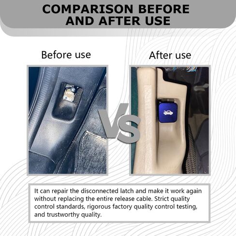 Hood Latch Enheries مقبض الكبل مجموعة إصلاح سبائك الألومنيوم ، مقبض إطلاق غطاء محرك السيارة ، مفتاح قفل غطاء الغطاء الثقيل متوافق مع هوندا سيفيك 1996-2011 ، CR-V 1997-2006 ، Element 2003-2011 in Saudi Arabia