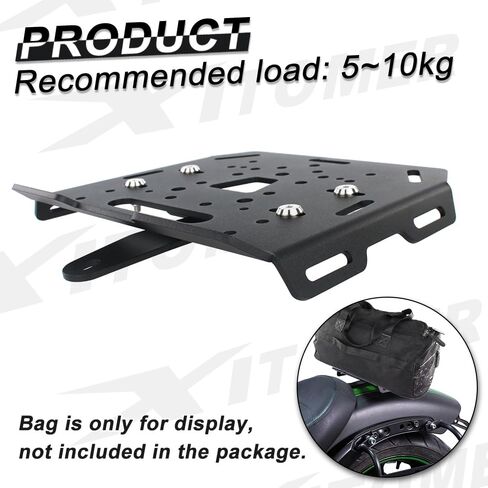 Xitomer Motorcycle Cargo Rack & Side Rack Fit for Vulcan S 650 VN650 2015-2024, Motorcycle Luggage Rack in Saudi Arabia