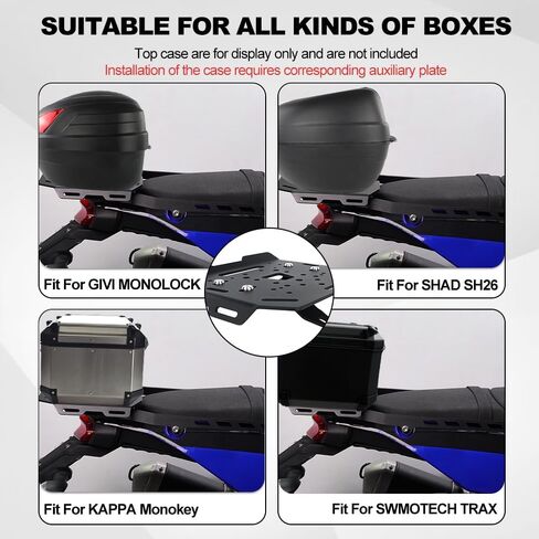 Xitomer Motorcycle Cargo Rack & Side Rack Fit for Vulcan S 650 VN650 2015-2024, Motorcycle Luggage Rack in Saudi Arabia