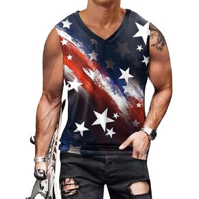 color cosplayer Mens Sleeveless Beach Tank Tops Workout Gym Shirts Palm Tree Shirt