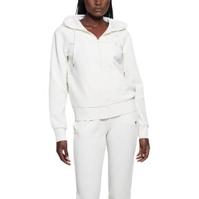 GUESS Women's Eco Olympe Full Zip Hoodie Sweatshirt