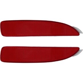 ApplianPar 2Pcs Rear Left and Right Bumper Reflector for 3 2004-2018 5 2006-2017 6 2014-2017