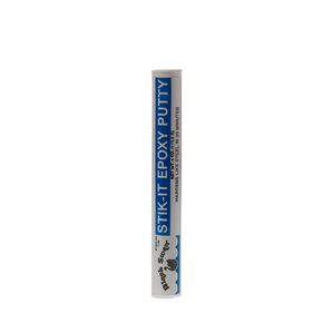Black Swan 01115 Stik-It Epoxy Putty, 4 oz. - Fast Curing, Kneadable Mighty Putty for Permanent Repairs on Metals, Wood, Glass, Concrete, Ceramics, Plastics - No Mess Application