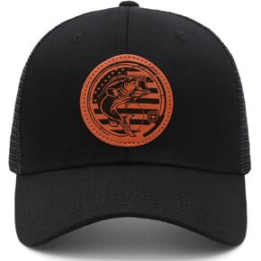 American Flag Fishing Trucker Hat for Dad Men Husband Grandpa Birthday Retirement Gifts Baseball Cap in Saudi Arabia