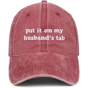 ضعها على قبعة Tab Tab الخاصة بي ، قبعات سائق شاحنة عتيقة مضحكة للرجال للنساء Classic Baseball Cap