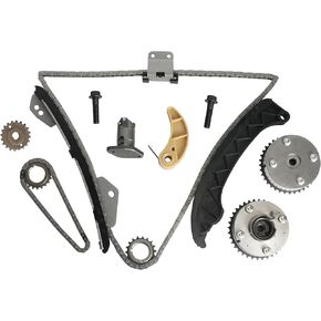 مجموعة توقيت سلسلة VVT Gear Sprocket Kit لتناسب Toyota Corolla 2009-2015 ، للمصفوفة 2009-2013 ، لـ Prius 2012-2015 ، لـ Pontiac Vibe 2009-2010 ، لـ Scion XD 2008-2014 ، L4 1.8L ، #13070-0T010 13050-0T010