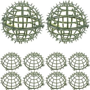 Doitool Topiary Ball Frame: 6pcs topiary ball دعم الرف البلاستيكي فو ،