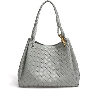 Braided British style parachute purses shoulder crossbody handbags underarm tote bags