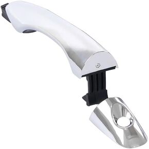Exterior Door Outer Handle Chrome with Cap Compatible with Kia Sorento 2016-2020 (Rear Left)