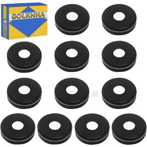 12PCS Aluminum A-Arm Dust Cover Caps Compatible with Yamaha Blaster 200 Banshee 350 Raptor 125 250 660 700 YFZ450 YFZ450R YFZ450X OEM# 5YT-23517-00-00