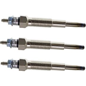 3PCS Glow Plug SBA185366092 SBA185366040 for Ford Tractor 1100 1110 1120 1200 1210 1215 1220 1300 1320 1510 1530 1620 1630 1710 1715 1720 1725 1910 1925 1990 2110 3412 Ignition Glow Plugs