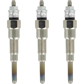 3X Glow Plug 16851-65510 16851-65512 for Kubota D722 D902 D905 D1005 D1105 V1505 V1305 Z482 RTV900 RTV1100 B1700D B1700E ZD21 ZD326 ZD331 BX1800D BX1830D KX41-2 F2560 F2680E F3680 G1800 G2160