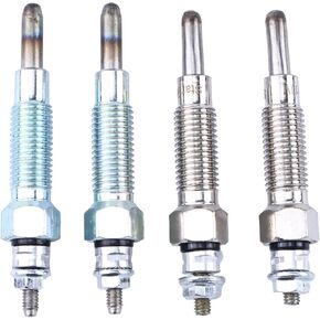 4PCS Glow Plugs Compatible with Bobcat 743 643 743B fits Kubota V1402 V1702 V1902 Replaces 15221-65510 15401-65510 15521-65512