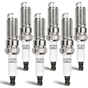 6pcs 41-109 مزدوجة قابس شرارة Iridium لـ Buick Enclave Lacrosse/Cadillac ATS CTS SRX STS XTS/Chevy Camaro Colorado Expala Malibu/GMC Acadia Canyon Terain/Saturn V6 1262561 ilt6re11 90117