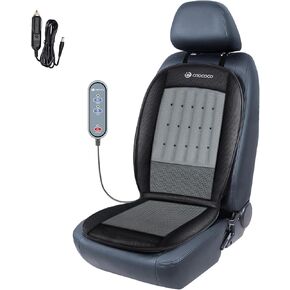 CooCoCo Ventilated Car Seat Cover, 12V Cooling Seat Cushion for Cars, Automotive Adjustable Temperature Cooling Car Seat Cover, Fit for SUV Truck Office Pad
