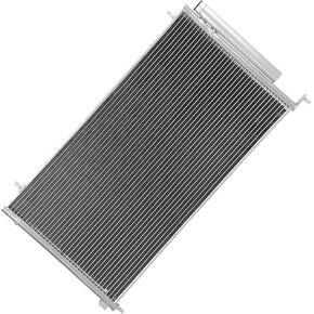تكييف الهواء مكثف A/C متوافق مع Honda CR-V 2002-2006 L4 2.4L ، Element 2003-2011 L4 2.4L # 80110S9A013