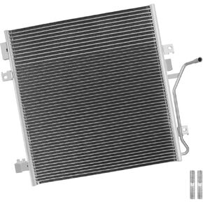 تكييف الهواء A/C المكثف المتوافق مع دودج نيترو 2007-2011 و Jeep Liberty 2008-2012 ، 3.7L 4.0L # 3664 ، 3683 ، 940461 ، 68003971AA ، 68003971AC ، 68003971ab ، 68003972aa ، 6803337aa