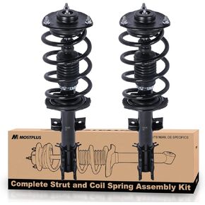 MOSTPLUS Pair Front Complete Strut Assembly 373044 Compatible with 2010-2012 Hyundai Santa Fe Coil Spring Shock Absorbers