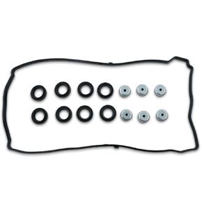 Valve Cover Gasket Set for Honda Accord, Civic, CR-V, Element, Crosstour, Acura CSX, ILX, RDX, RSX, TSX - 2.0L, 2.3L, 2.4L Engines 2002-2015 -OE# VS50614R, 12341-R40-A00