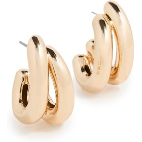 Jenny Bird Women's Florence Earrings, Gold, One Size