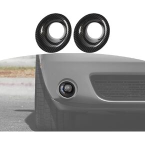 بالنسبة إلى غطاء Light Fog Fog Cover Callenger FOG TRIM FIT لـ Dodge Challenger 2015 Up Green Expressions 2pcs
