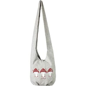 Cotton Sling Crossbody Shoulder Bag Purse Hippie Hobo Bohemian Festival Bag
