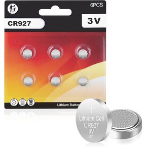 CR927 3V بطاريات الليثيوم (6 عبوات)